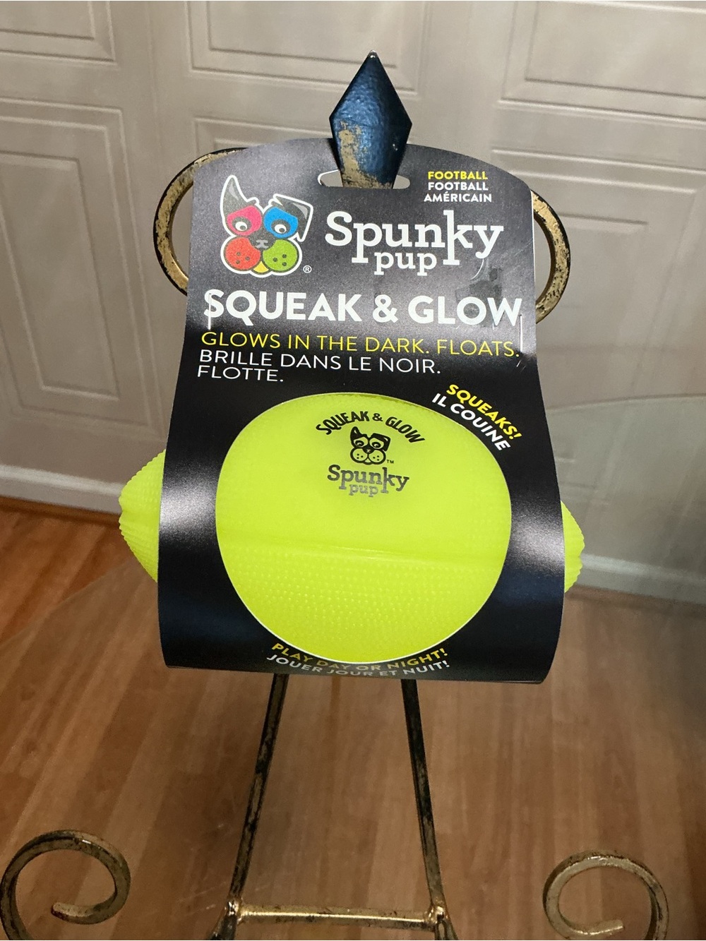 COPY - Brand New Spunky Pup Fetch & Glow Dog Toy,